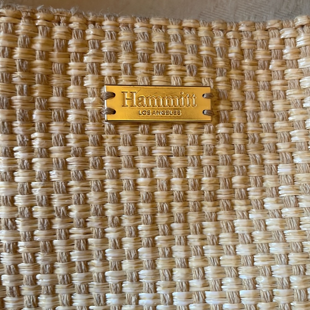 Hammitt Oliver Medium Ricotta Raffia Tote - Picture 4 of 17